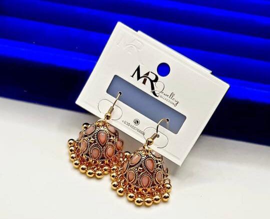 Jhumka earrings