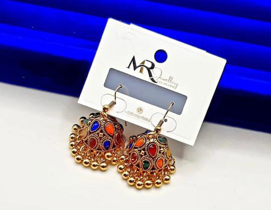 Jhumka earrings